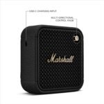 Marshall Willen II Wireless Bluetooth Speaker, Over 17+ Hours Playtime, IP67 Waterproof - Black and Brass - Image 4
