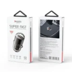 Yesido Y67 PD45W Single USB-C / Type-C Zinc Alloy Mini Car Charger(Metal Grey) - Image 7