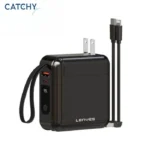 LENYES 15000mAh Power Bank - Black