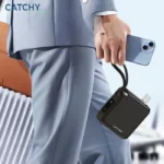 LENYES 15000mAh Power Bank - Black - Image 2