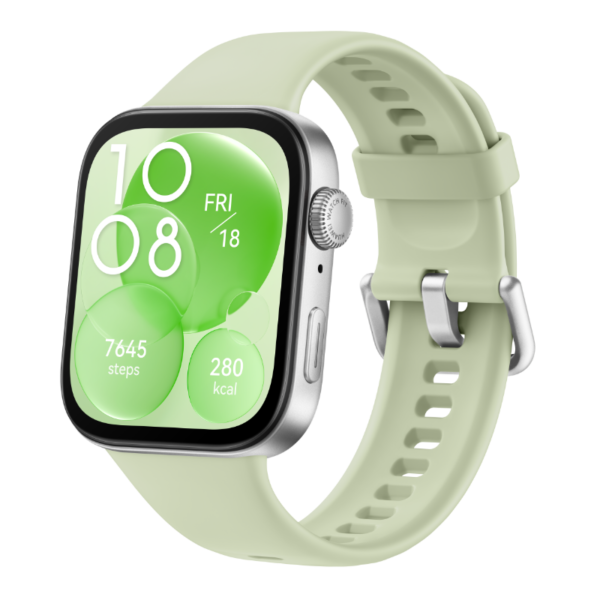 Huawei Watch Fit3 - Smart Fitness Tracker with AMOLED Display & Advanced Health Monitoring - Green