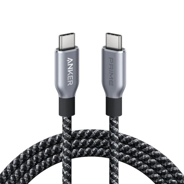 Anker Prime USB-C to USB-C Cable (240W, Upcycled-Braided)