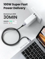 UGREEN 100W Type-C to Type-C Cable – Fast Charging & Data Syncing - Image 2