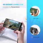 UGREEN 60W Right Angle USB C Cable - 3.3FT - Image 2
