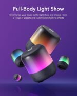 Soundcore Glow Mini Portable Speaker – 360-Degree Dynamic Sound & Vibrant Lighting - Image 2