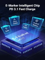 UGREEN 240W PD3.1 USB C to USB C Cable (6.6FT) - Image 4