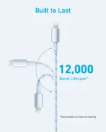 Anker 331 USB-A to Lightning Cable (Nylon) - Image 4