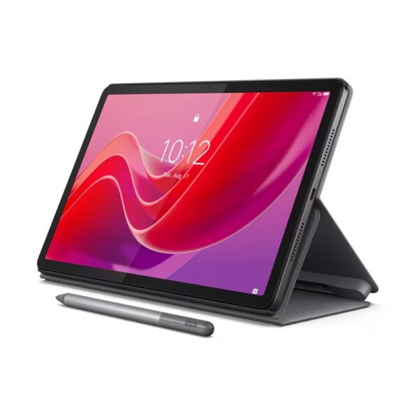 Lenovo Tab M11 – WiFi+4G 128GB 8GB RAM 11inch Luna Grey with Free Back Cover + Stylus Pen TDRA-UAE Version