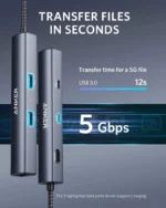Anker 543 USB-C Hub (6-in-1, Slim) A8365 - Image 5