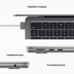 MacBook Air 13.6-inch (2022) – Apple M2 Chip / 8GB RAM / 256GB SSD / 8-core GPU-MLXW3 - Image 5