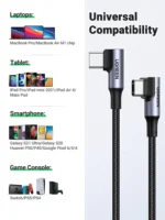 UGREEN Right Angle 100W USB C Cable - Image 5