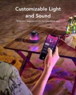 Soundcore Glow Mini Portable Speaker – 360-Degree Dynamic Sound & Vibrant Lighting - Image 4