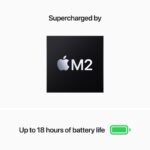 MacBook Air 13.6-inch (2022) – Apple M2 Chip / 8GB RAM / 256GB SSD / 8-core GPU-MLXW3 - Image 6