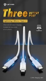 LENYES 6-in-1 Multi-Charger Cable LC945 - Image 2