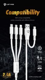 LENYES 6-in-1 Multi-Charger Cable LC945 - Image 4