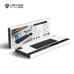 LENYES WK106 Wireless Keyboard - Black - Image 4