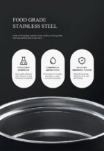 LENYES LWB201 Stainless Steel Insulated Water Bottle (1200ML) - Image 9