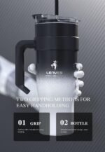 LENYES LWB201 Stainless Steel Insulated Water Bottle (1200ML) - Image 4