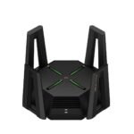 Xiaomi AX9000 Tri-Band WiFi 6 Router - Enhanced Version, Quad-Core CPU, 1GB RAM, 12 High-Gain Antennas, 4K QAM, Mesh Support