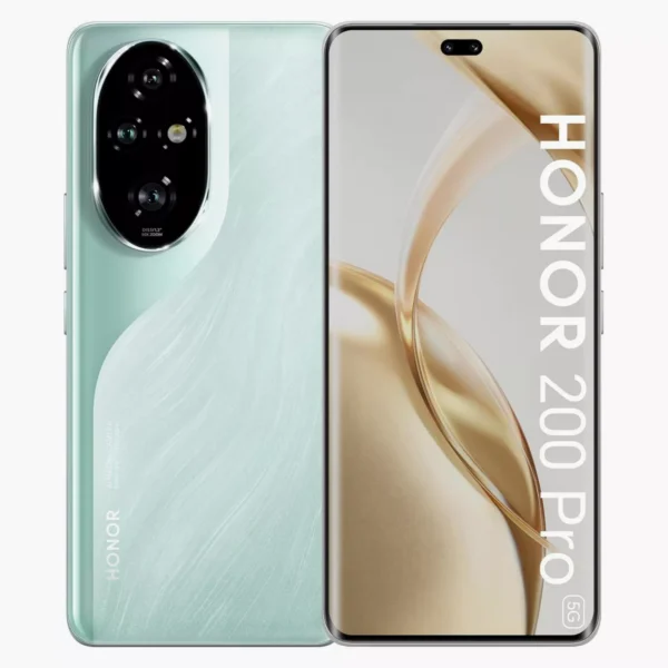 Honor 200 Pro 12GB 512GB  Ocean Cyan 5G Smartphone TDRA-UAE Version