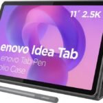 Lenovo Idea Tab 8GB 256GB WiFi UAE Version Luna Grey with Tab Pen and Folio Case