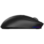 LORGAR Advanced MSA10W Black Wireless Gaming Mouse with RGB Lighting