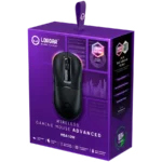 LORGAR Advanced MSA10W Black Wireless Gaming Mouse with RGB Lighting
